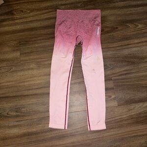 Gymshark Pink Ombre Leggings